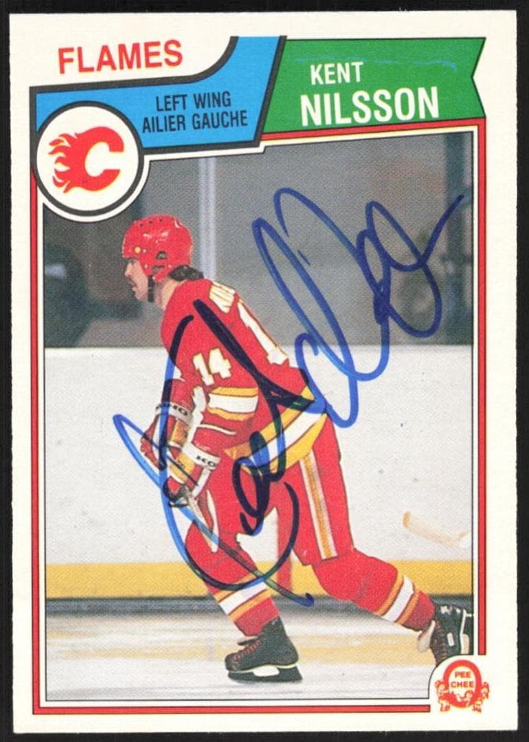 Kent Nilsson trading card