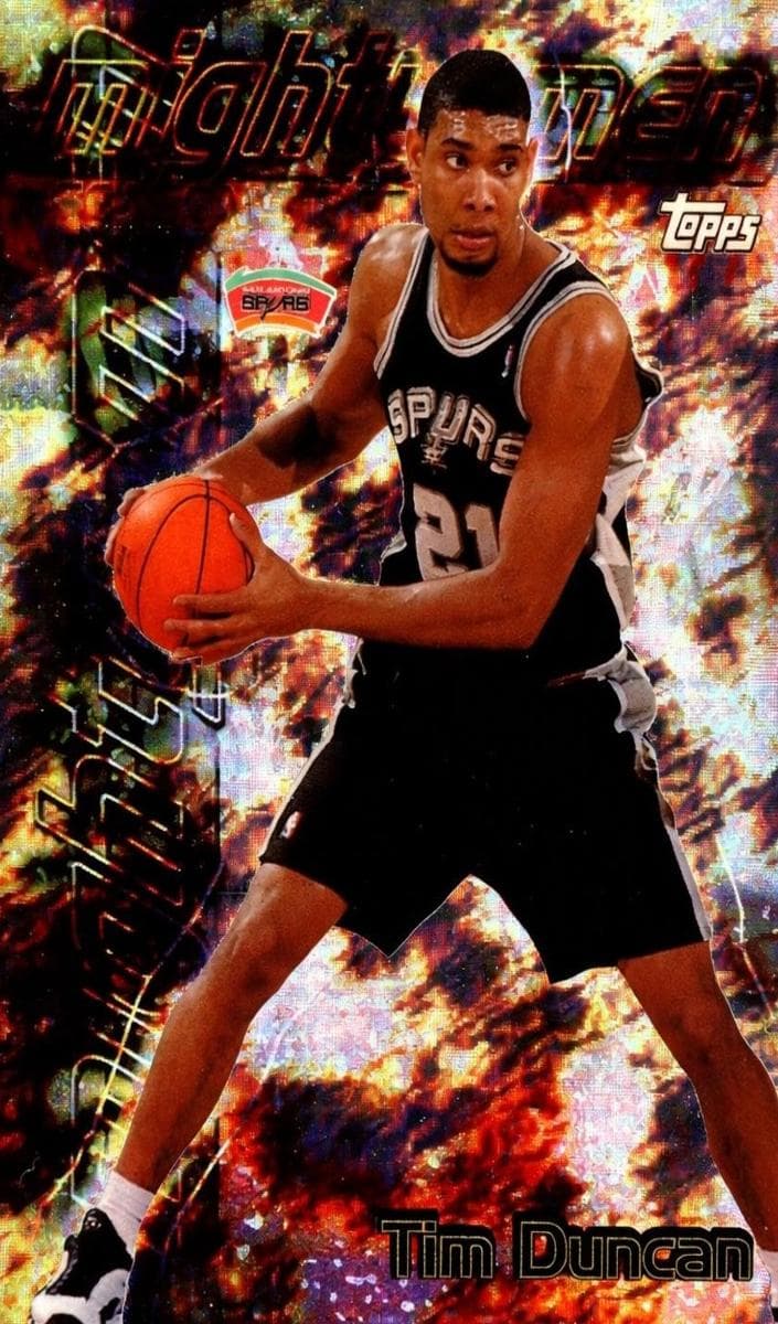 Tim Duncan 1999 topps Topps