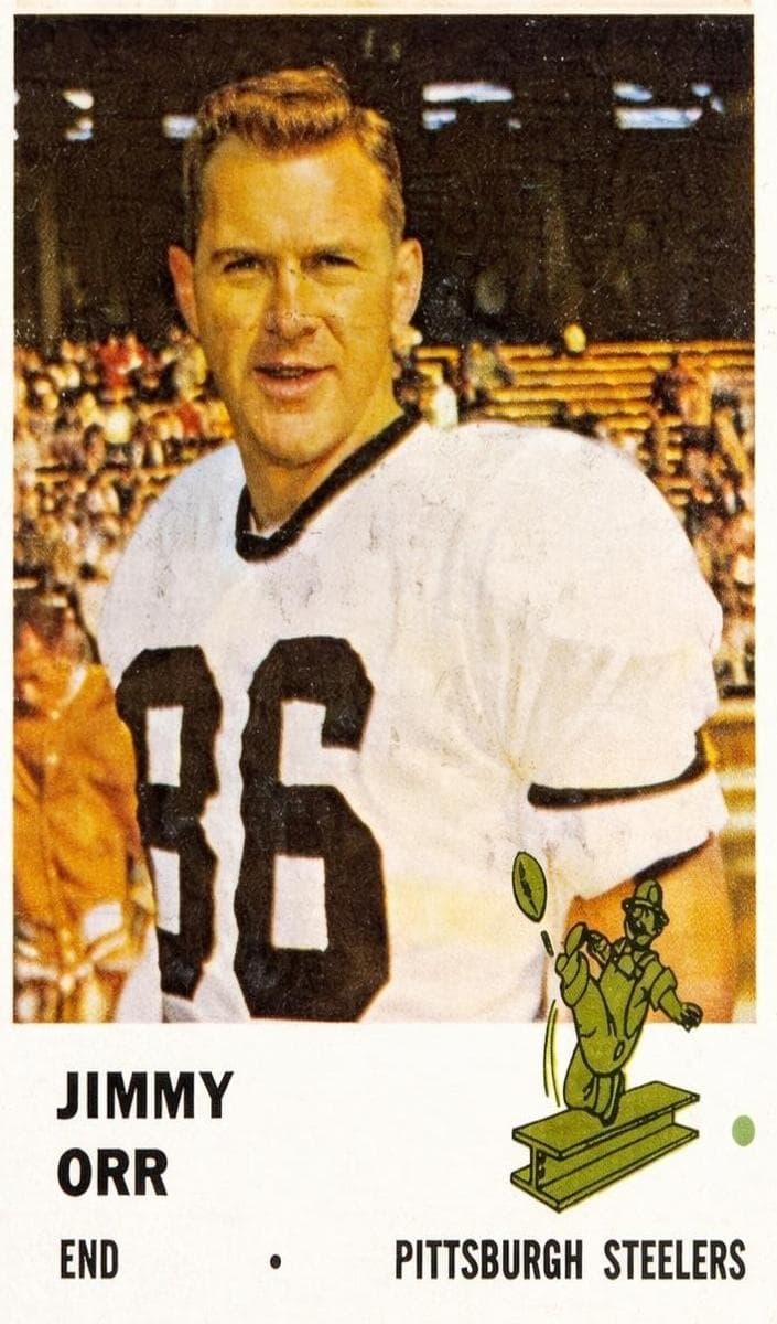 Jimmy Orr 1961 fleer