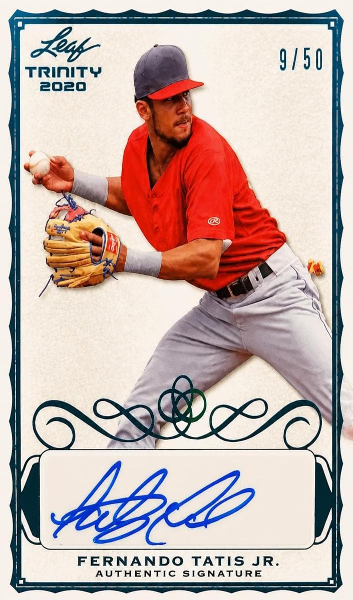 Fernando Tatis Jr. 2020 leaf