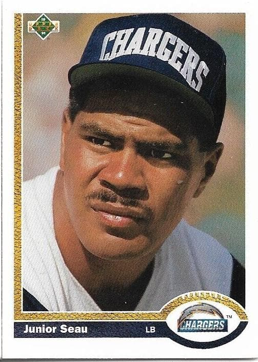 Junior Seau 1991 upper-deck Upper Deck