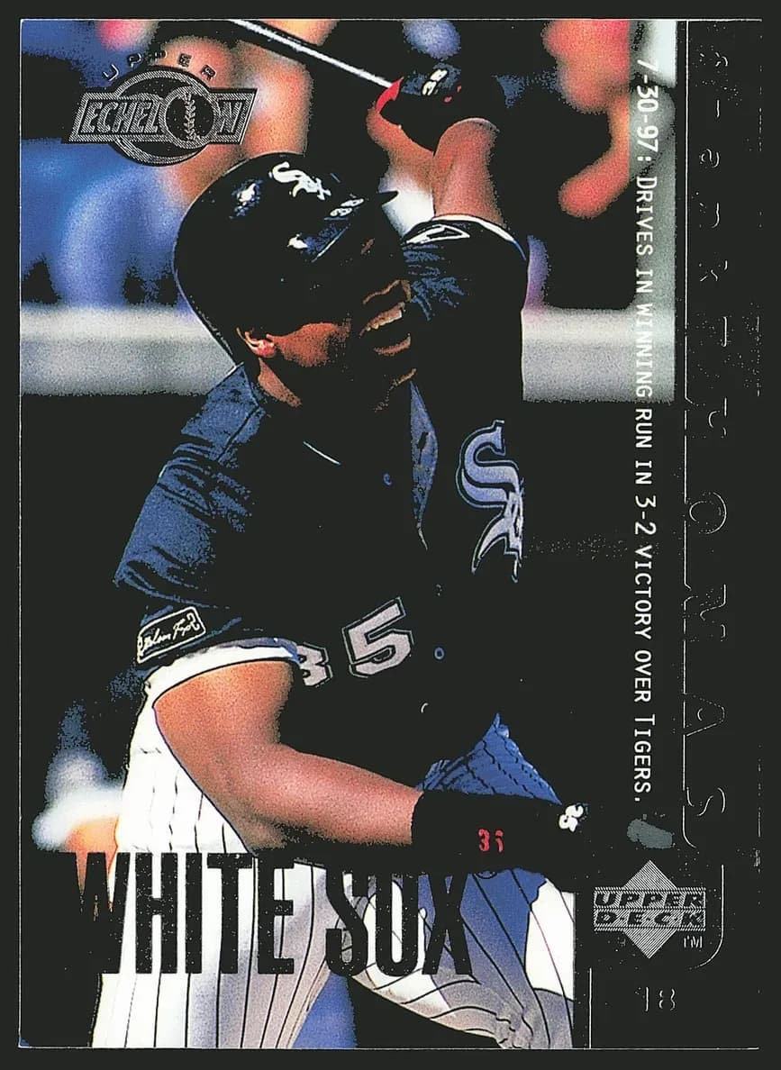Frank Thomas 1998 upper-deck Upper Deck