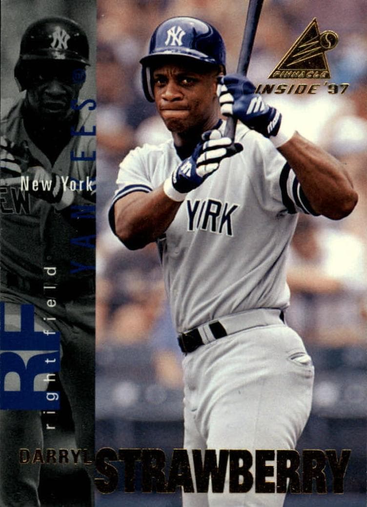 Darryl Strawberry 1997 unknown Pinnacle Inside