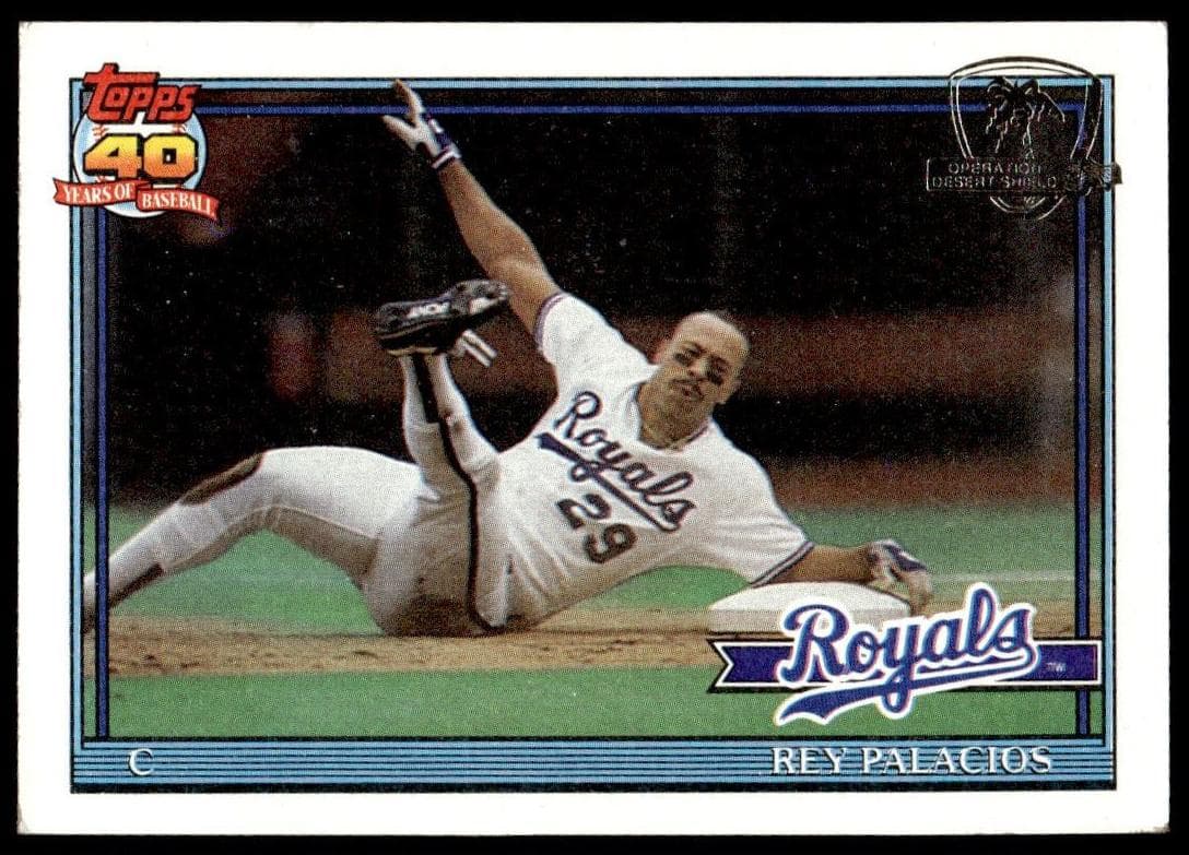 Rey Palacios 1991 topps Topps