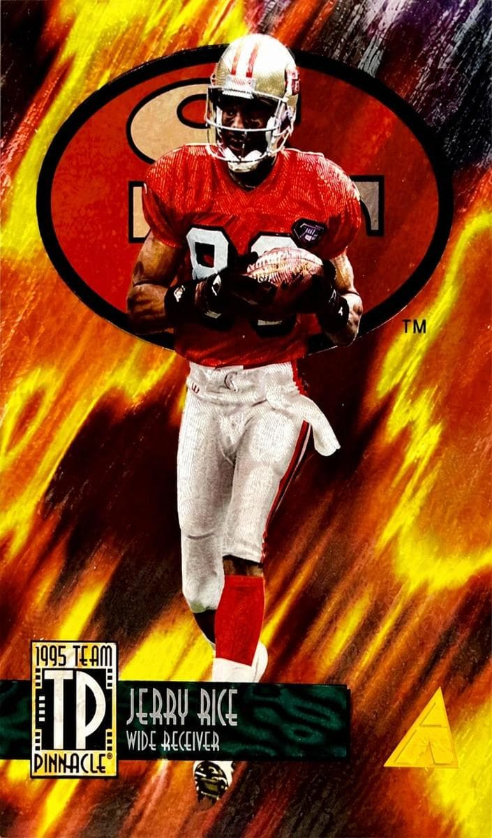 Jerry Rice / Tim Brown 1995 unknown