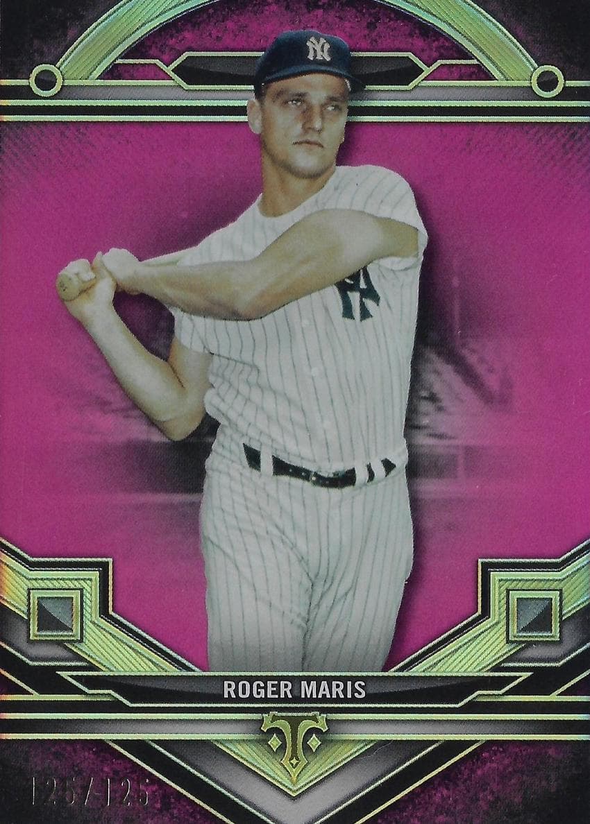 Roger Maris 2024 topps Topps Triple Threads