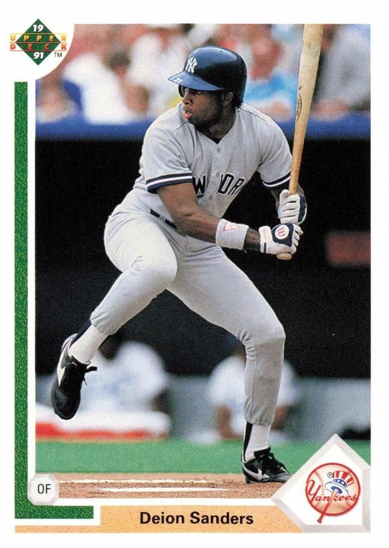 Deion Sanders 1991 upper-deck Upper Deck