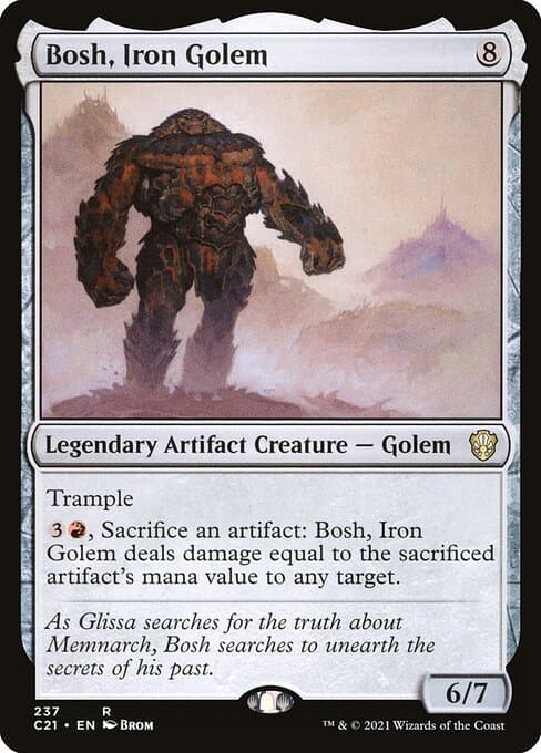 Bosh, Iron Golem 2003 Magic: The Gathering