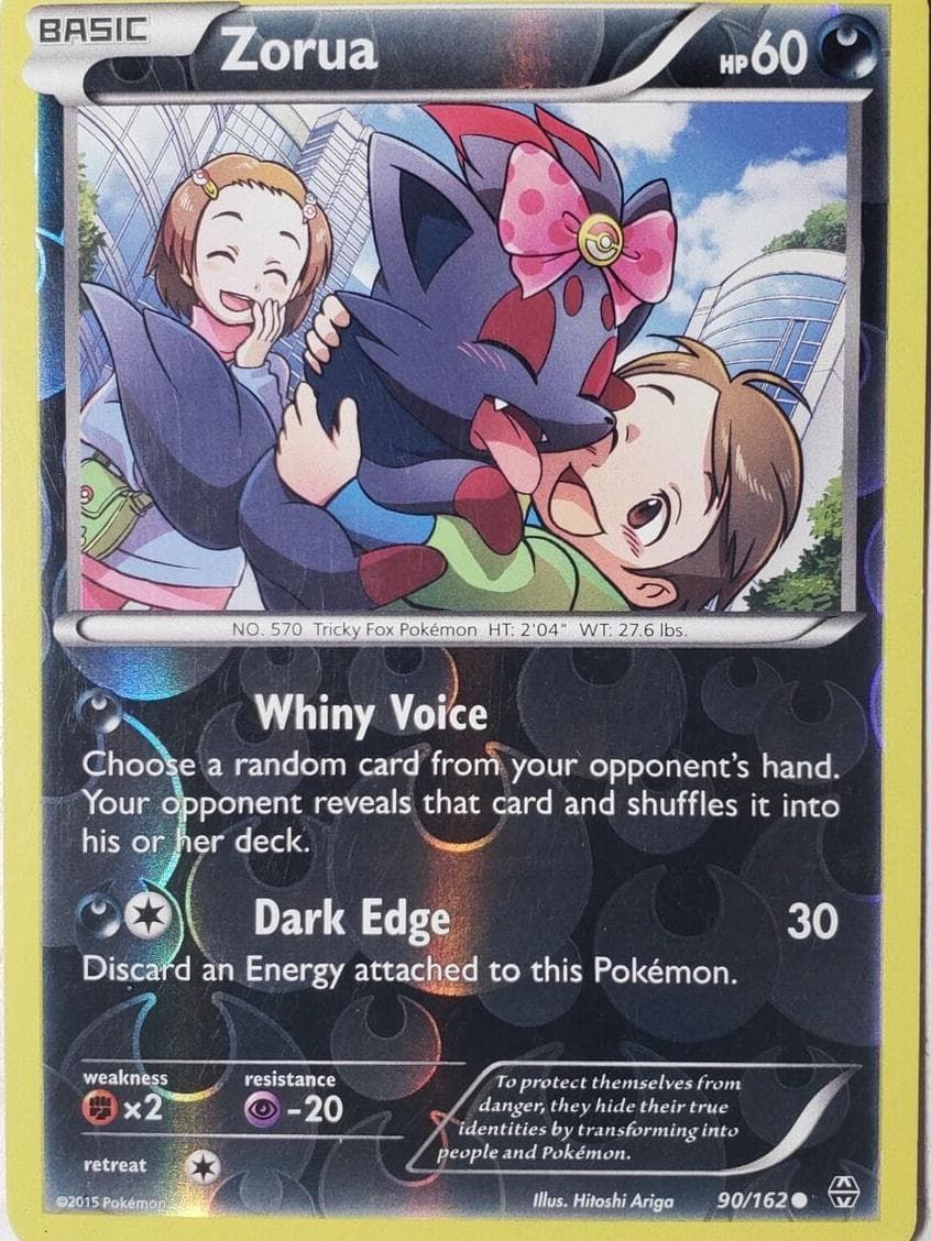Zorua 2015 Pokemon
