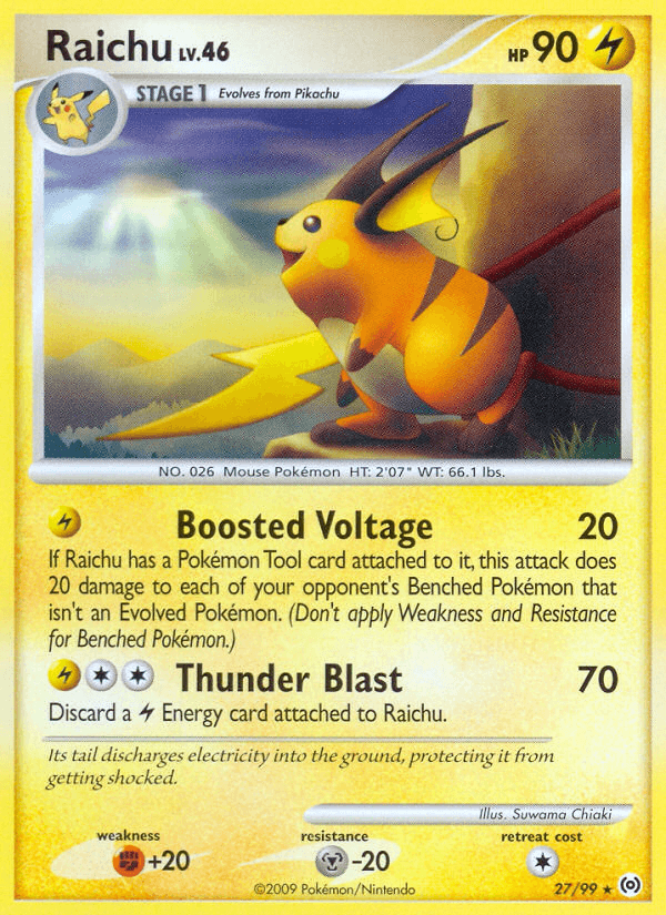 Raichu 2009 Pokemon Arceus