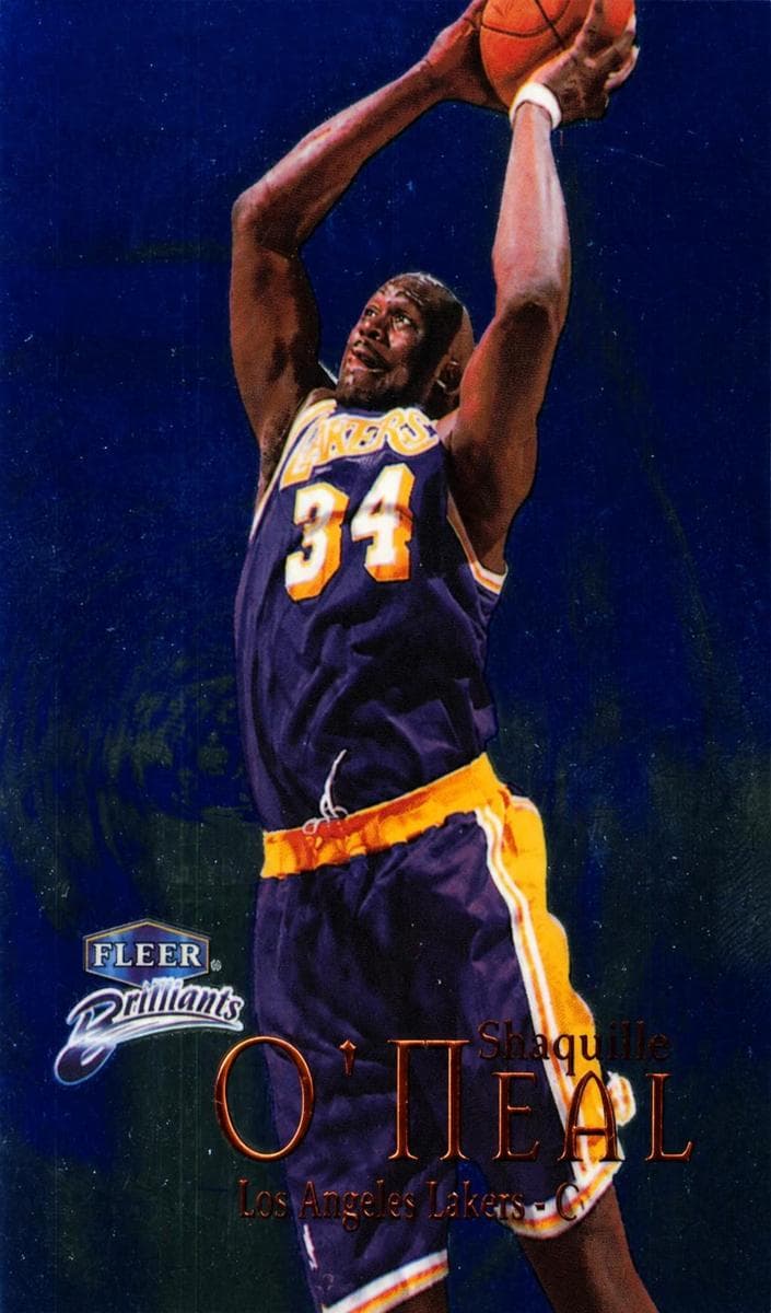 Shaquille O'Neal 1998 bowman