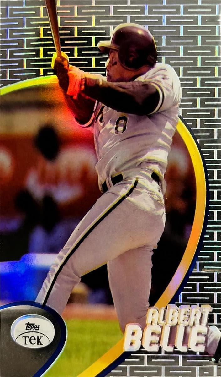 Albert Belle 1998 topps Topps Tek