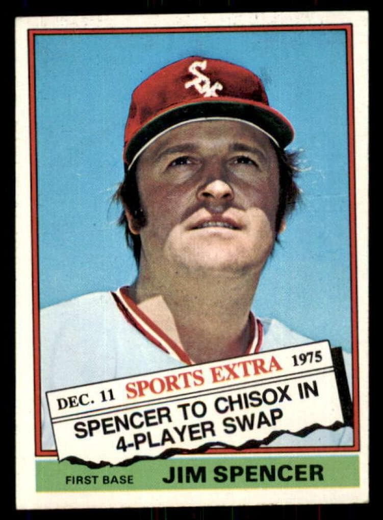 Jim Spencer 1976 topps Topps