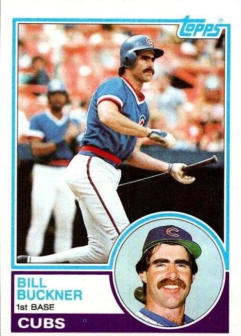 Bill Buckner 1983 topps Topps
