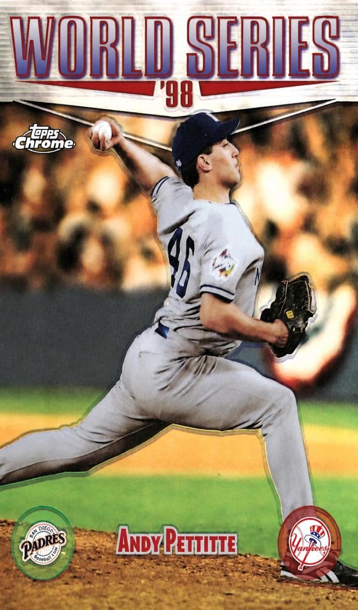 Andy Pettitte 1999 topps Topps Chrome
