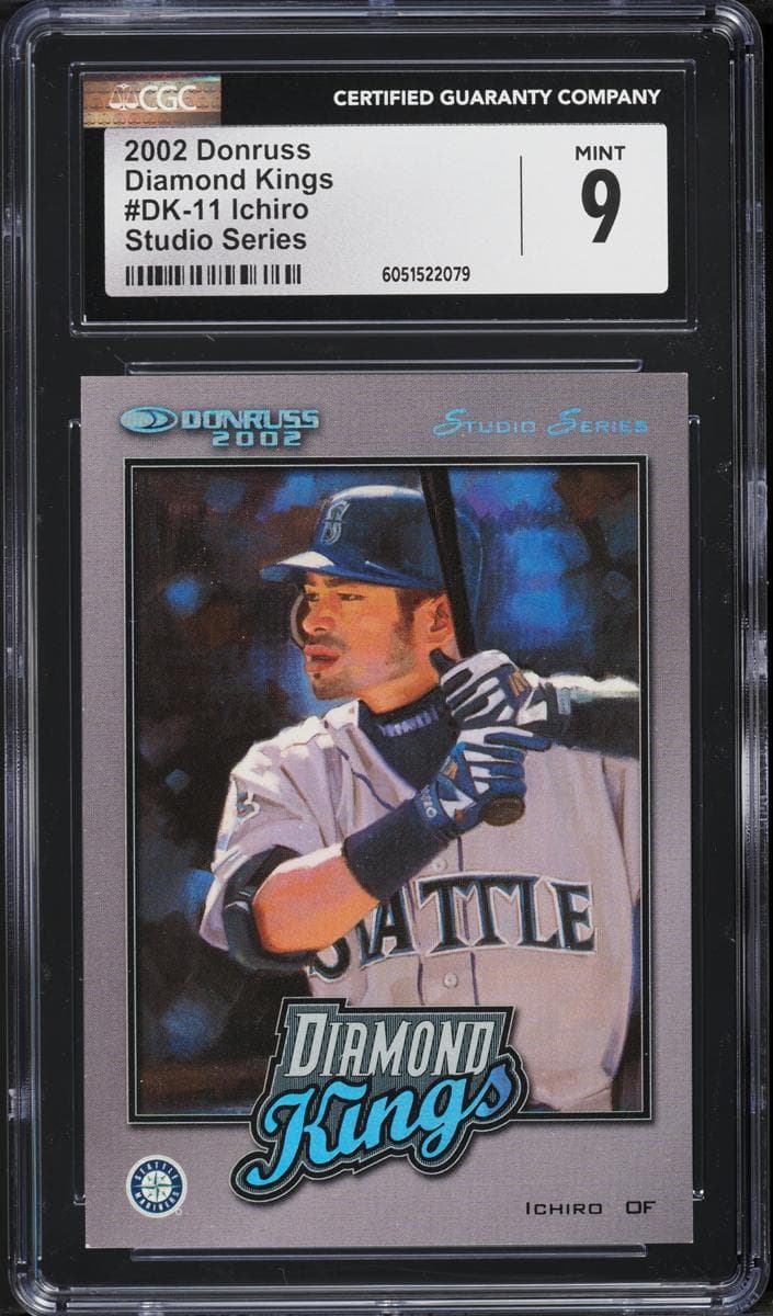 Ichiro 2002 panini Donruss