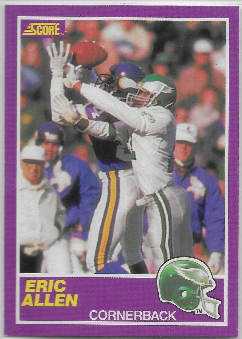 Eric Allen 1989 panini