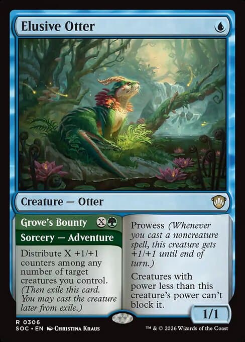 Elusive Otter // Grove's Bounty #225