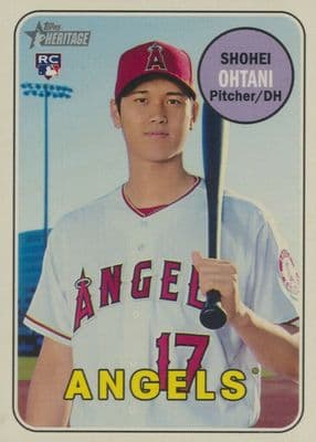 Shohei Ohtani 2018 topps