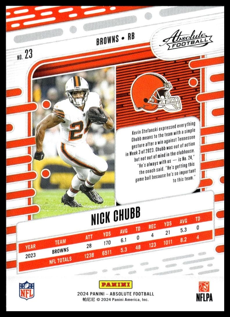 Nick Chubb #23