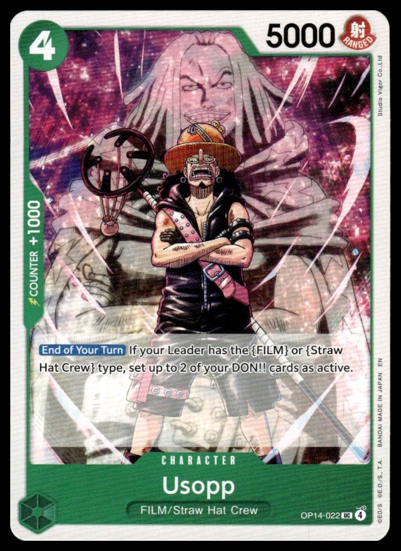 Usopp trading card
