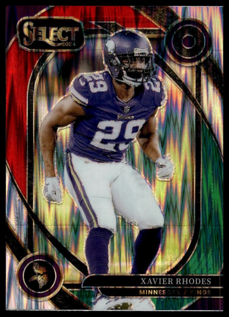 Xavier Rhodes trading card