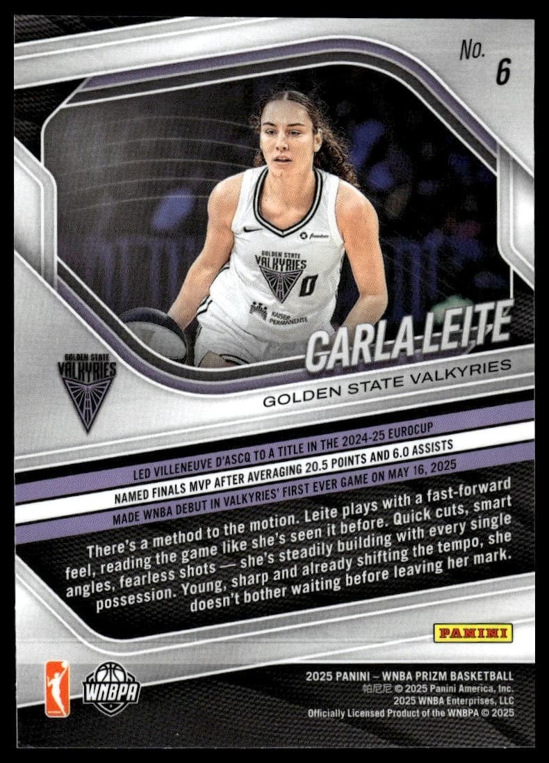 Carla Leite trading card