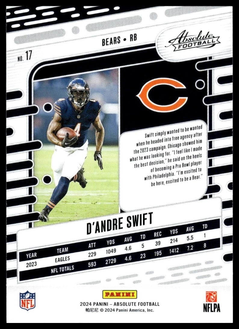 D'Andre Swift #17
