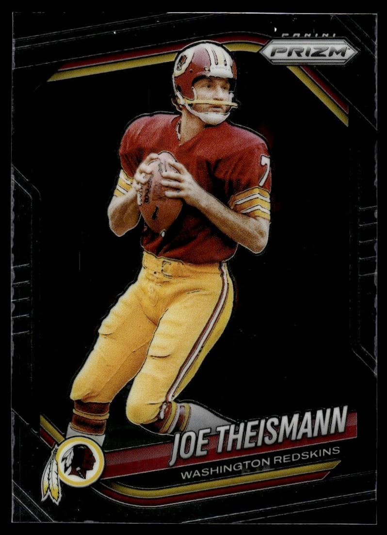 Joe Theismann trading card
