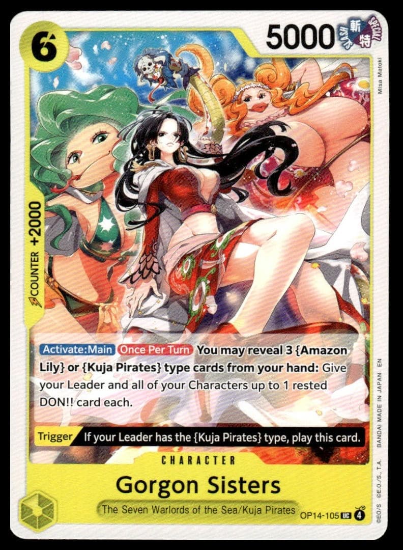 Gorgon Sisters trading card