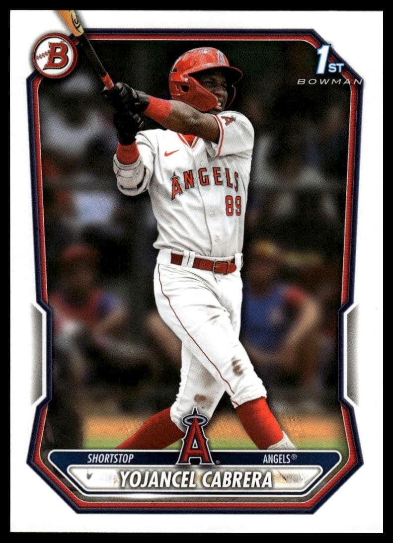Yojancel Cabrera trading card