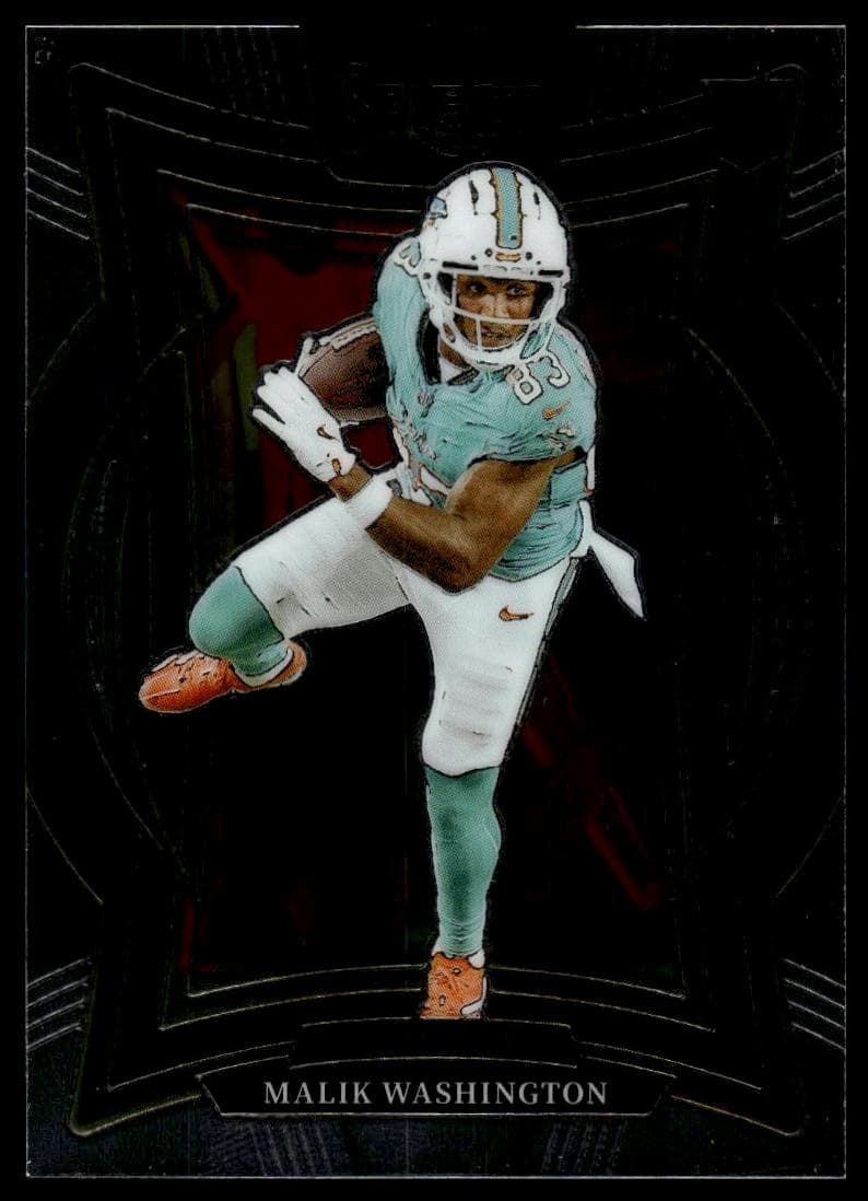 Malik Washington trading card