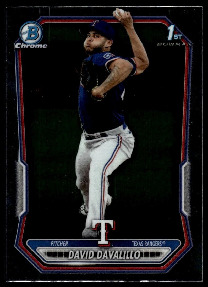 David Davalillo trading card