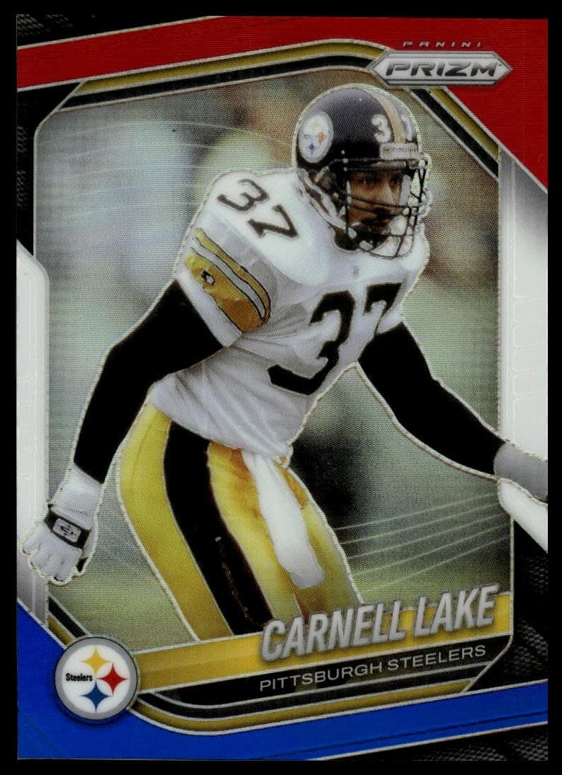 Carnell Lake trading card