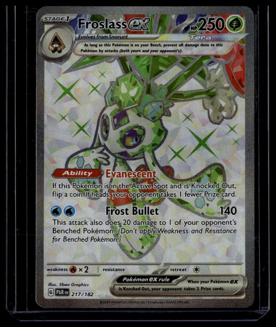 Froslass ex trading card