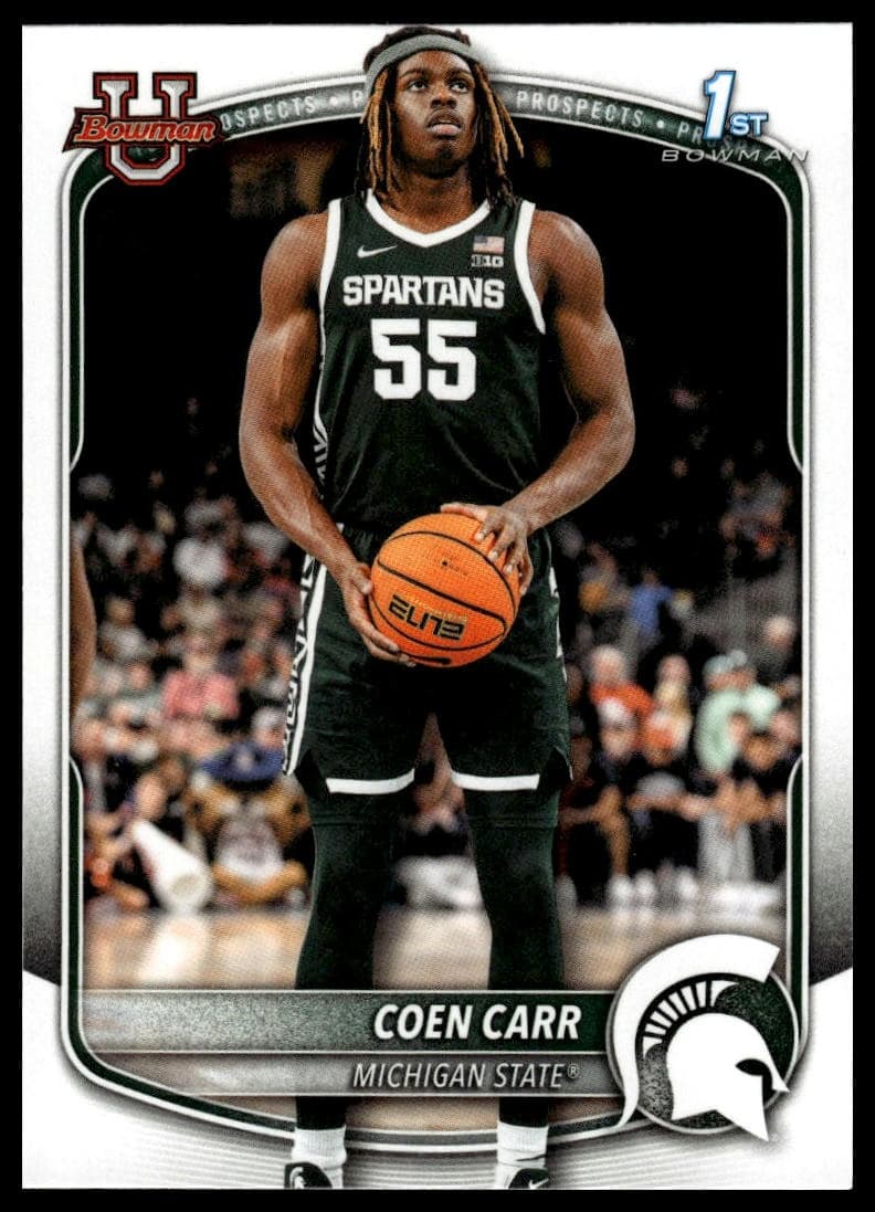 Coen Carr trading card