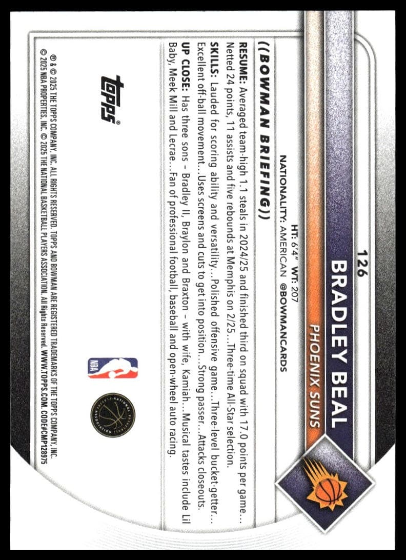 Bradley Beal #126