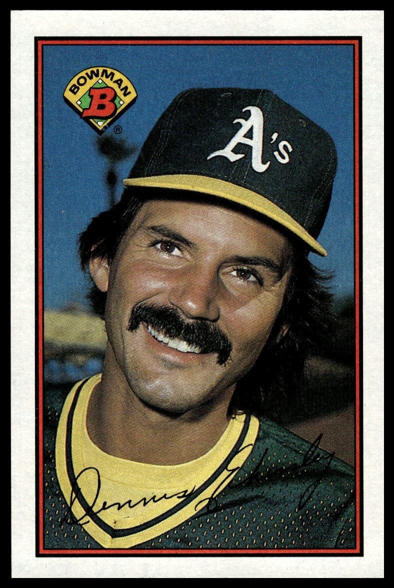 Dennis Eckersley trading card