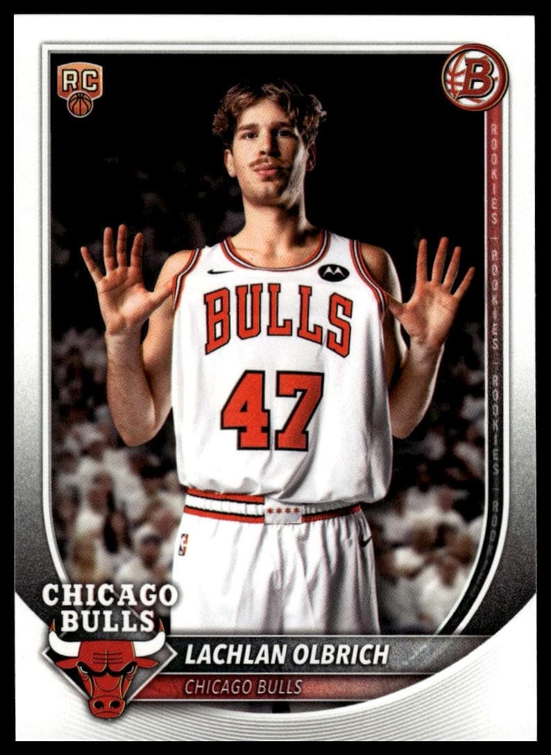 Lachlan Olbrich trading card