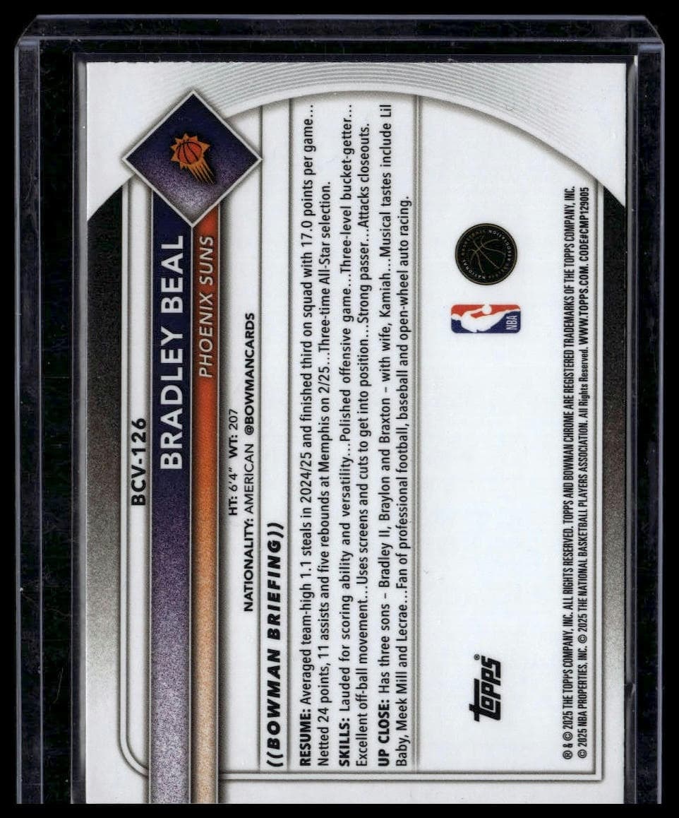 Bradley Beal #BCV-126