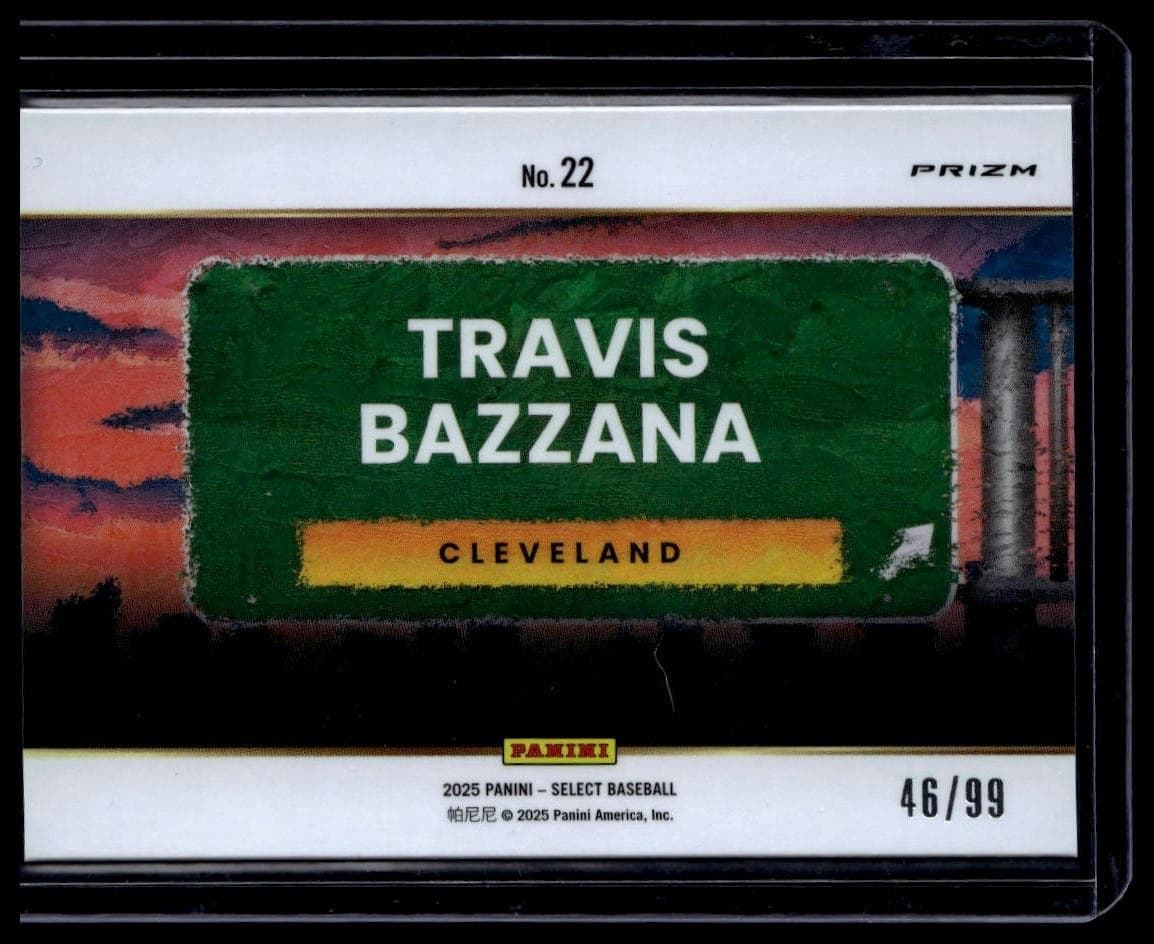 Travis Bazzana 2025 panini