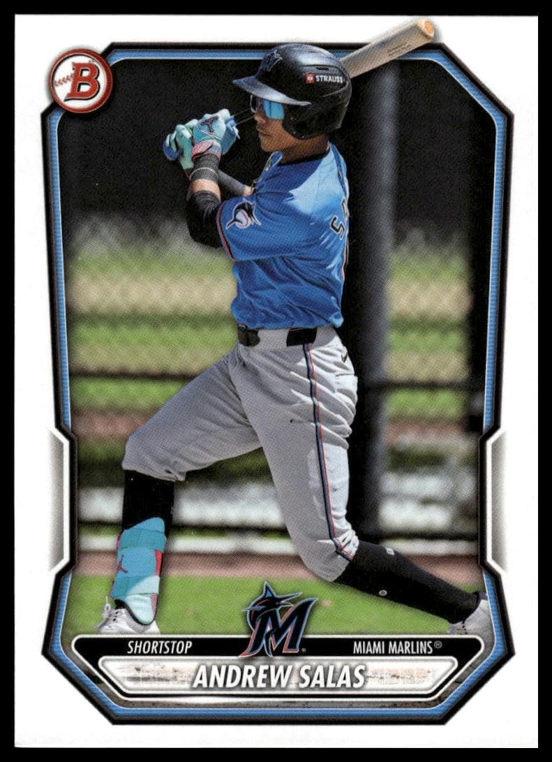 Andrew Salas trading card