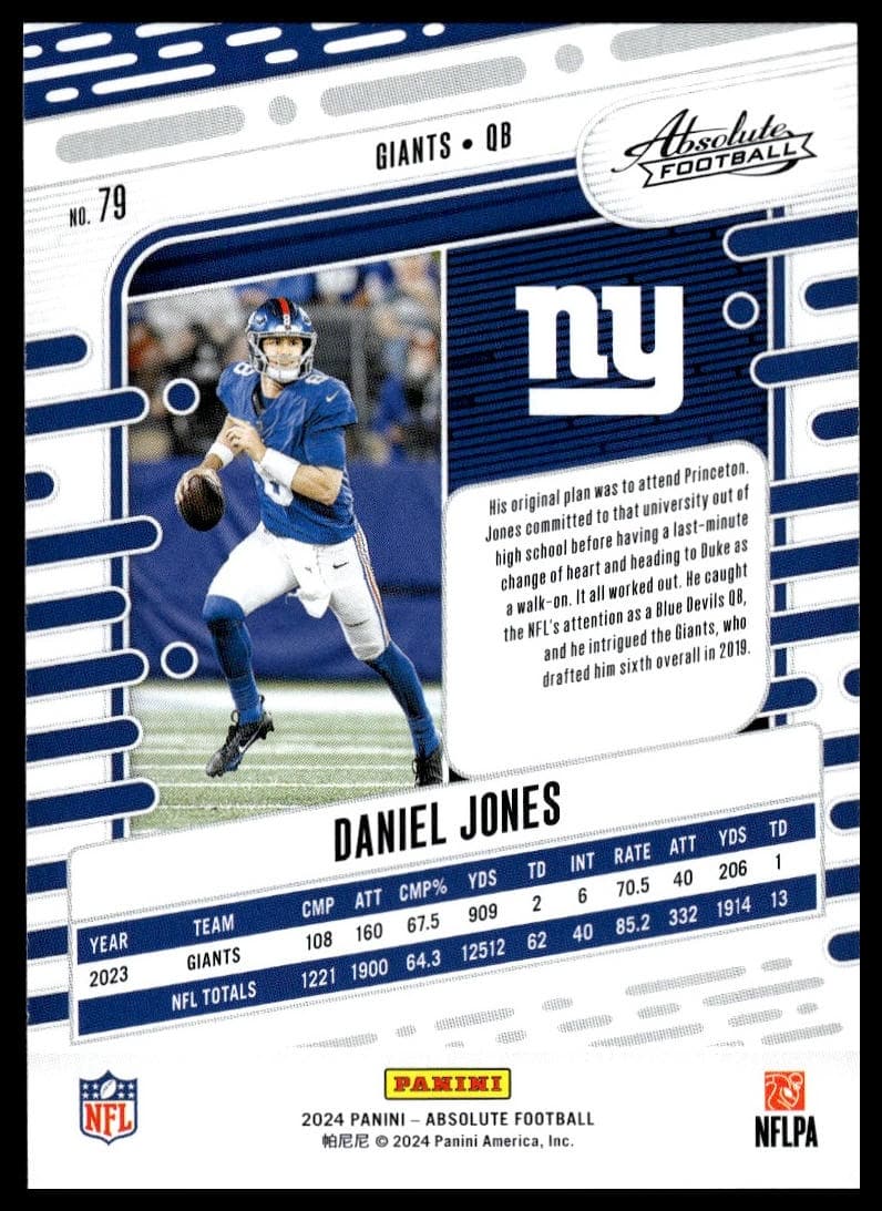Daniel Jones #79
