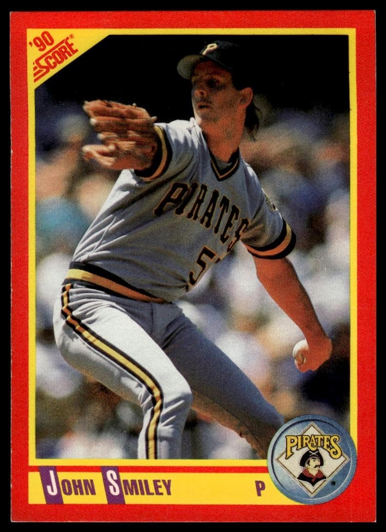 John Smiley trading card