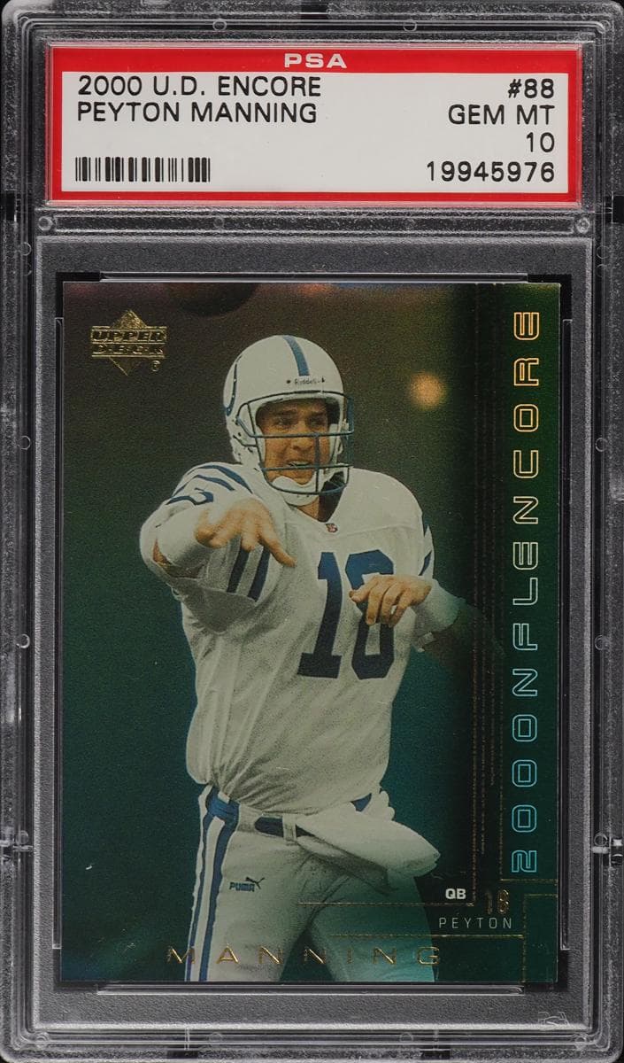 Peyton Manning 2000 upper-deck