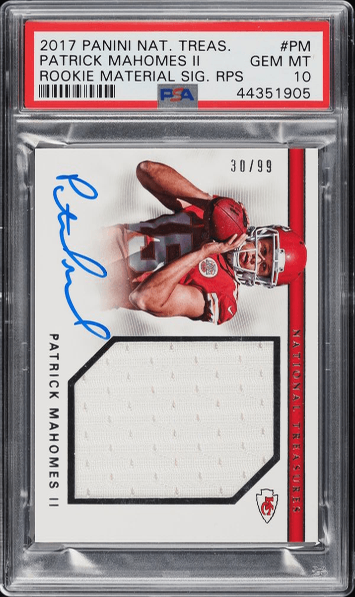 Patrick Mahomes II 2017 panini
