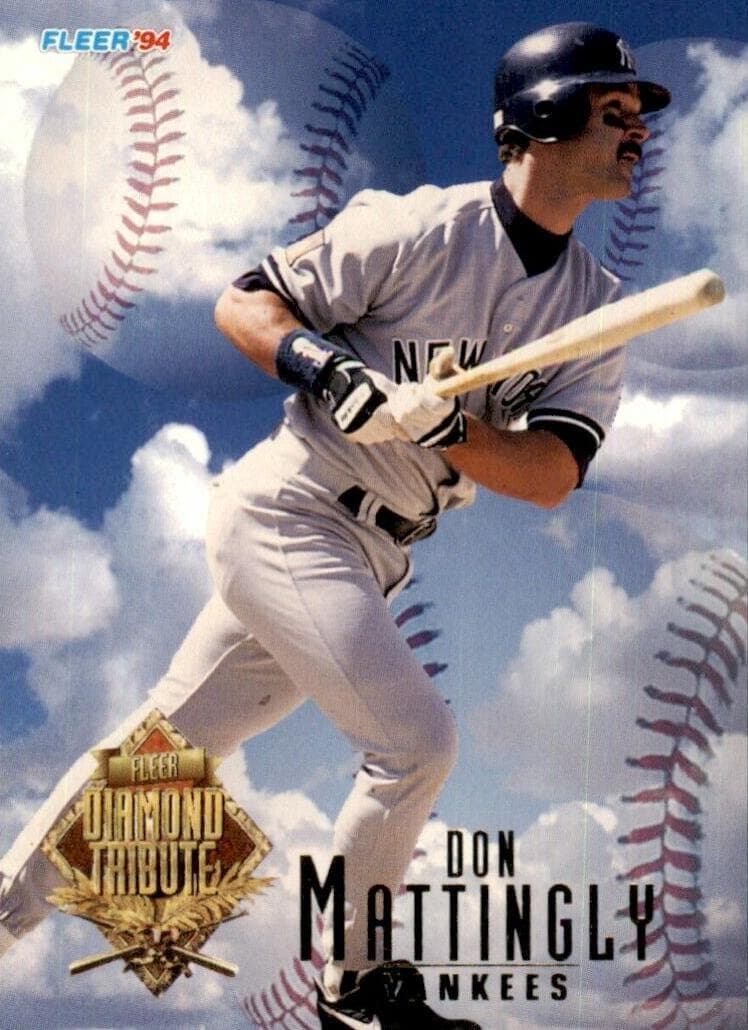 Don Mattingly 1994 leaf Leaf