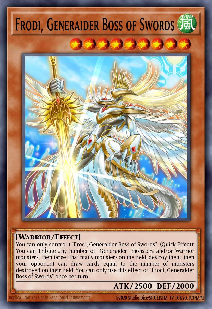 Frodi, Generaider Boss of Swords #MYFI-EN028