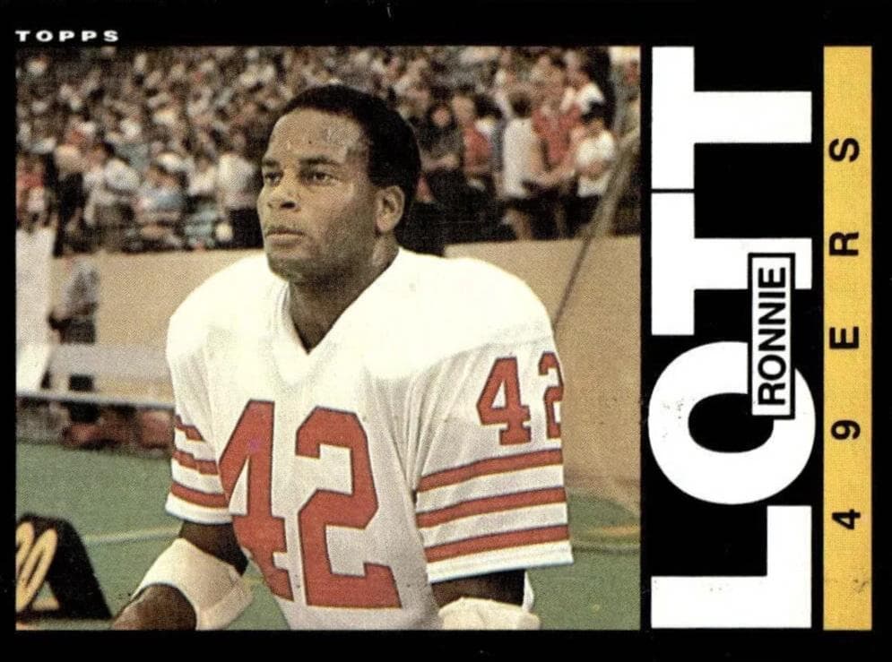Ronnie Lott 1985 topps Topps