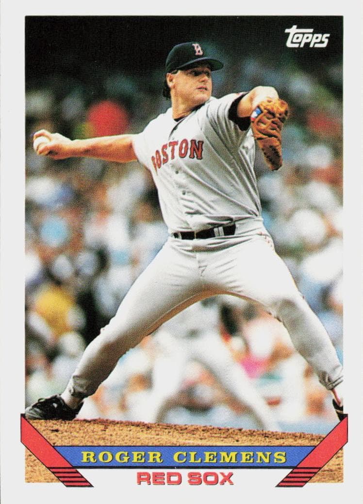 Roger Clemens 1993 topps
